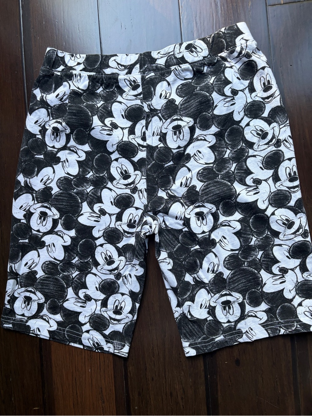 Disney Mikey Mouse Black & White Shorts Whimsy Kidcore Disney Adult Athletic